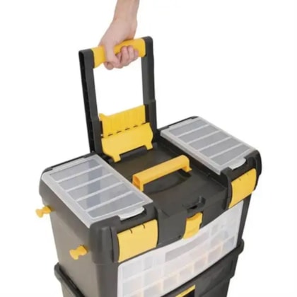 Caixa P/ Ferramentas Plástica C/ Rodas CRV 0400 6105040000 Vonder-57f4a1de-8d49-410a-ba7e-0b893c297342