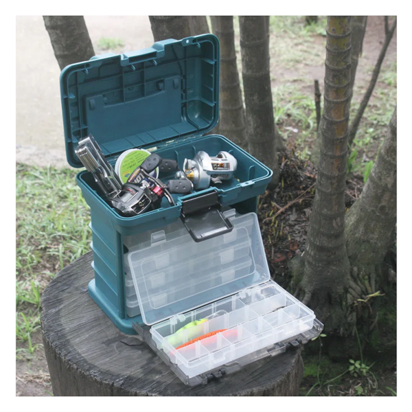 Caixa plástica MB1 com bandejas e organizadores 303700 Nautika-ddd68f4e-68c3-4259-bb4a-558404937639