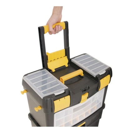 Caixa Plástica Para Ferramentas Com Rodas e Alça CRV 0100 Vonder-ec491e71-2acb-464d-9568-4fb74042a80f