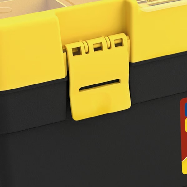 Caixa Plástica Para Ferramentas Com Tampa Organizadora 20