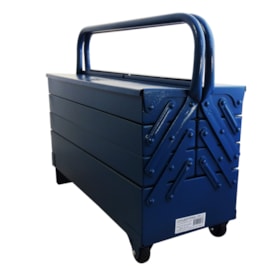 Caixa Sanfonada com 7 Gavetas e Puxador Articulável 50x20x25cm Fercar