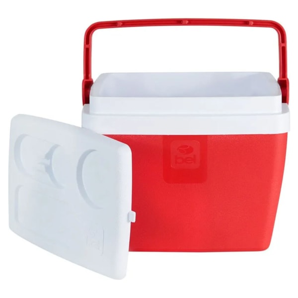 Caixa Térmica 12 Litros Vermelha 71304 Bel-176cb3e5-34b8-4232-9c01-59e1145a534b