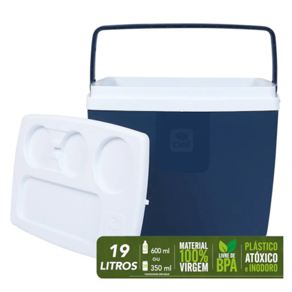 Caixa Térmica 19L Azul Com Base para Copos 71902 BelFix-b5ba5d7d-3a73-4a64-9e35-c3d7984c9a16
