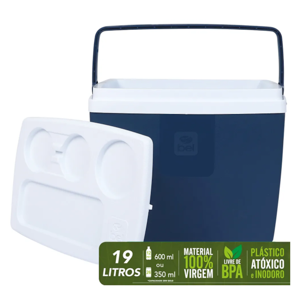 Caixa Térmica 19L Azul Com Base para Copos 71902 BelFix-1ea99d9e-d92b-4130-9209-27d5b329e23b