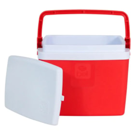 Caixa Térmica 6 Litros Cooler Vermelho 70604 Bel