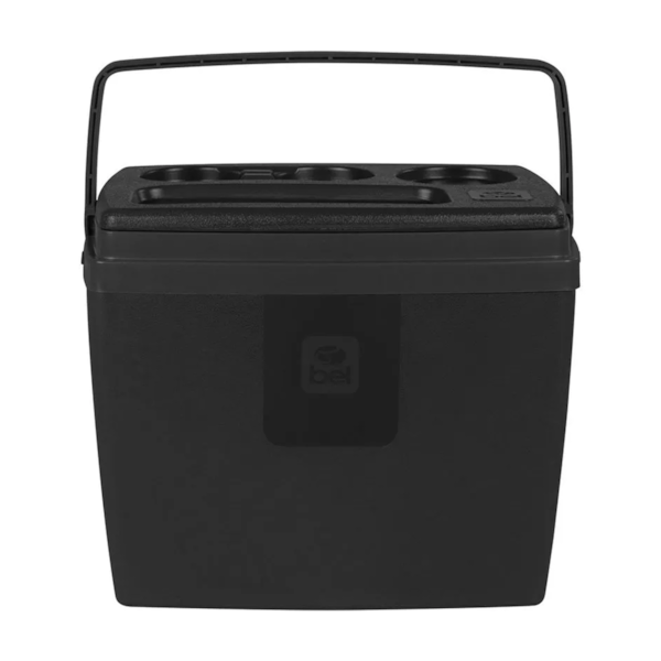 Caixa Térmica Cooler 12L Preto Com Base para Copos 071902 Bel fix-004910a0-a094-4d19-8039-933f5ffcd22a