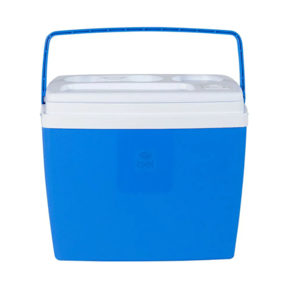 Caixa Térmica Cooler 19L Azul Com Base para Copos 071902 Bel fix