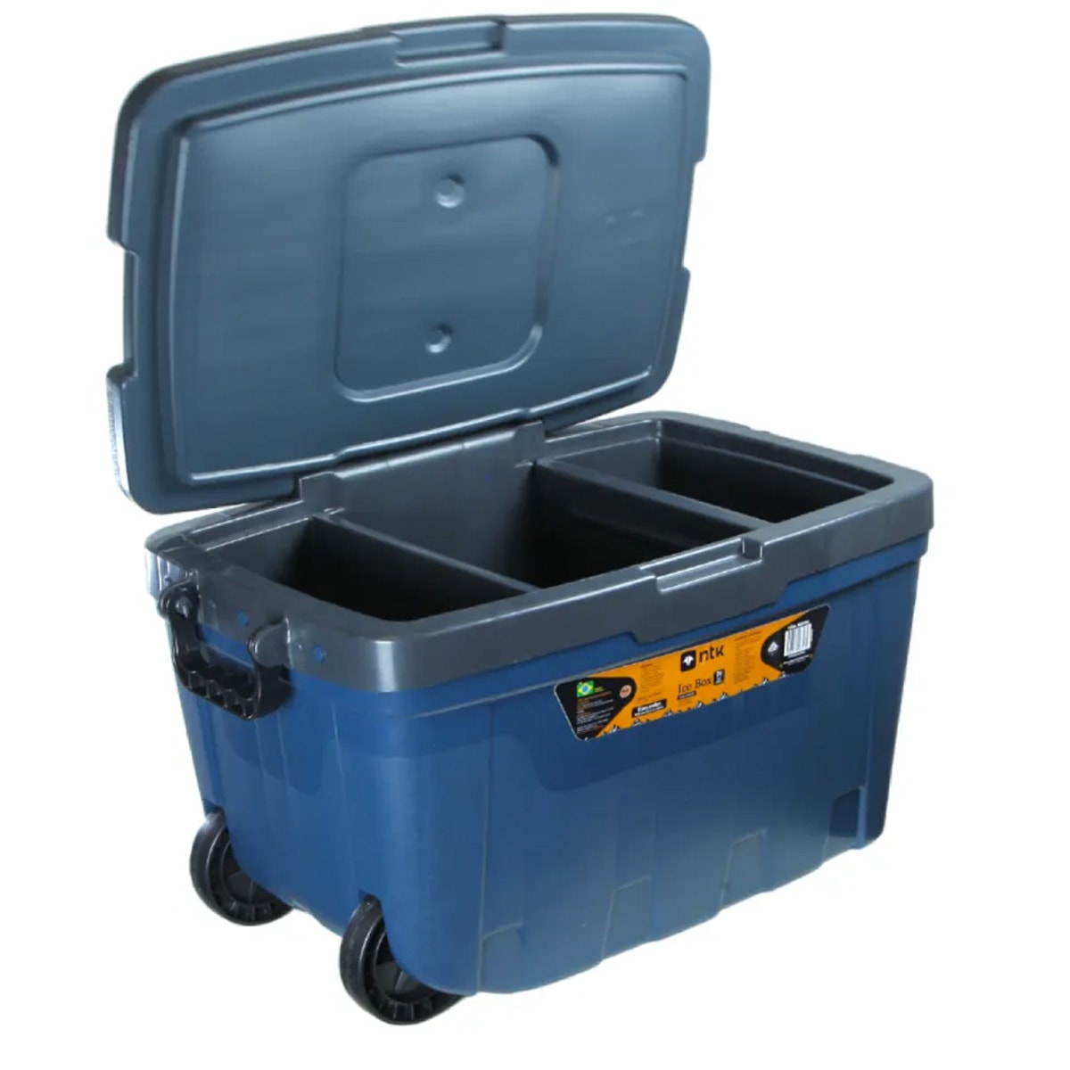 Caixa Térmica Ice Box Cooler 54LT C/Rodas 560454-CZ Nautika