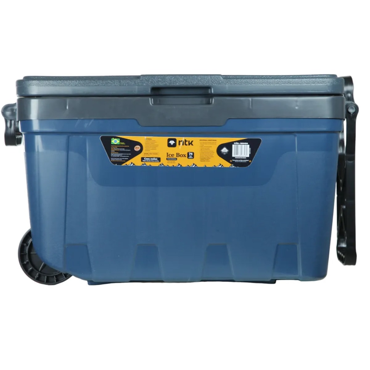 Caixa Térmica Ice Box Cooler 54LT C/Rodas 560454-CZ Nautika