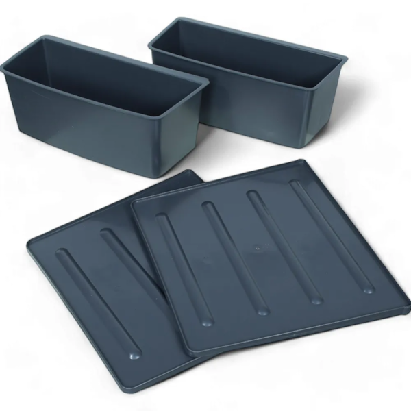 Caixa Térmica Ice Box Cross 54L em Polipropileno Com Rodinhas Azul e Cinza 560455-CZAZ Nautika-5eb7395e-17e8-40aa-a37f-25ab323b81d0