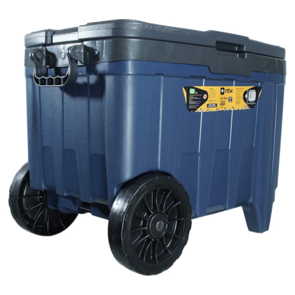 Caixa Térmica Ice Box Cross 54L em Polipropileno Com Rodinhas Azul e Cinza 560455-CZAZ Nautika-8db9cdcd-cd52-4628-aa83-3a66942b7361