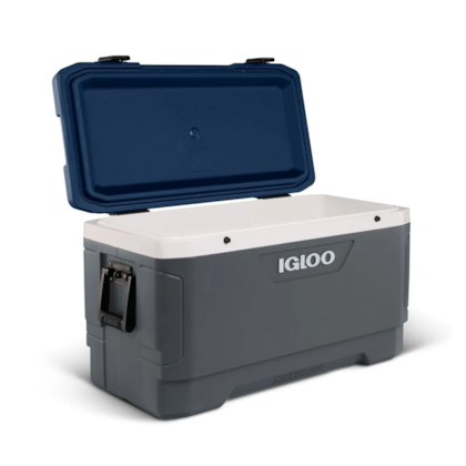 Caixa Térmica Maxcold Cinza e Azul 94L Igloo 1000712 Kala-5425e10e-2c73-41e5-a060-1ef65c83cb45