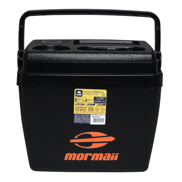 Caixa Térmica Mormaii 12L Preta 71369 Belfix-63379a61-cfc3-403d-8f4d-44610fadf264