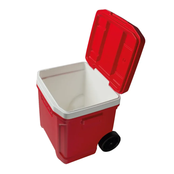 Caixa Térmica Vermelha com Rodas 56L Igloo 279429 Kala-f0690b53-debf-41a3-9dc7-c14747e06d2b