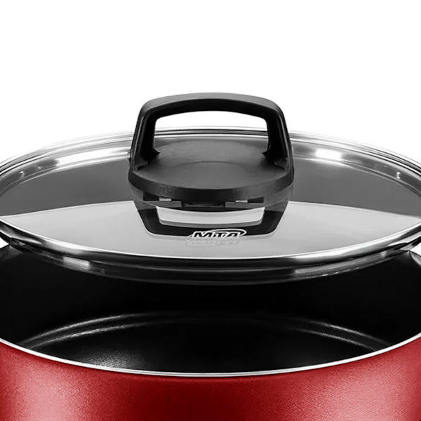 Caldeirão Supra Cristal Superflon em Alumínio 22cm 5,5L Cereja 8970 MTA-ba930a6f-8f26-4b38-bf7f-b178af35e77f