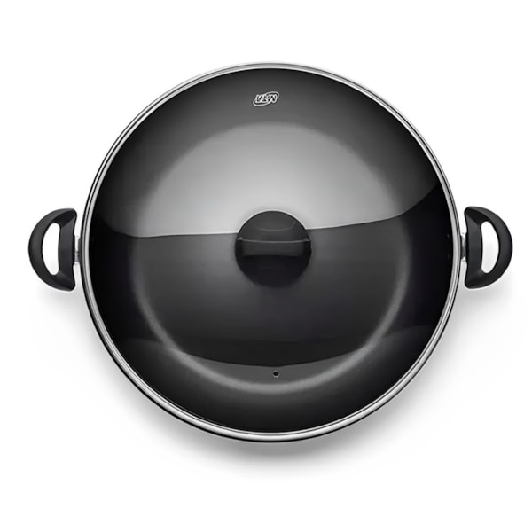 Caldeirão Supra Cristal Superflon em Alumínio 22cm 5,5L Grafite 8868 MTA-a16376ac-b2ba-417f-8d7a-36520df26565