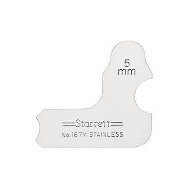 CALIBRADOR DE RAIO INDIVIDUAL 5 SUPERFICIES 5MM 167M-5 STARRETT-ae41b101-1ef4-4d2a-b992-99bd17b82280