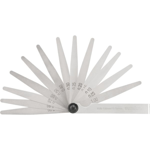 Calibre de Folga 0,05mm a 1mm 13 Lâminas Vonder-ef936232-1993-46a2-8071-b958b513681a