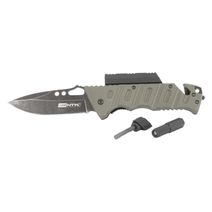 Canivete Borlov Tático com iniciador de fogo e lanterna LED 901039 Nautika-69d99463-bda5-4f56-956b-6197f9ca26ec