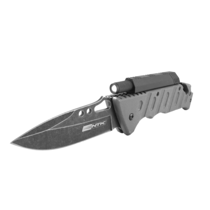 Canivete Borlov Tático com iniciador de fogo e lanterna LED 901039 Nautika-2814bb8a-dd7d-4526-99be-7a35c22c1b52