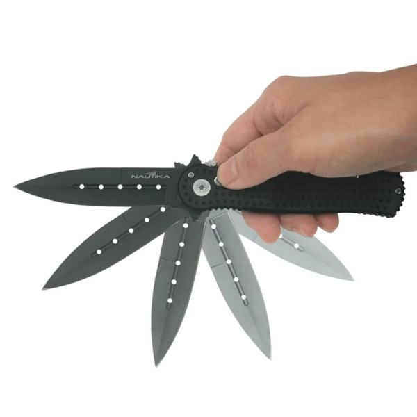 Canivete Closer de Abertura Automática em Aço Camping Pesca 320320 Nautika-49726983-504b-44a2-997d-9f8935e45c54