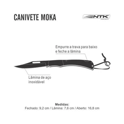 Canivete Moka 16,8cm 320150 Nautika-b8423442-4dda-4e17-89df-c7c289a3d9db