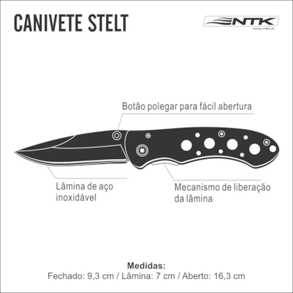 Canivete Stelt 16,3cm 320210 Nautika-1ee30265-b024-4533-8372-274b3d0b155f