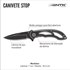Canivete Stop de Abertura Manual 320215 Nautika