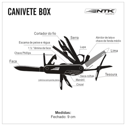 Canivete Tático Multifunções Box 320450 NTK-5c2da6b2-311c-4e20-b53b-5afe9b07d72d