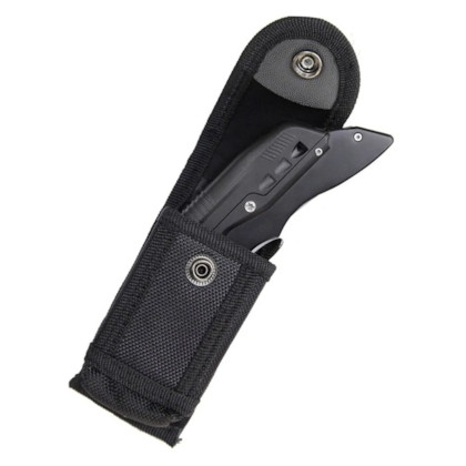 Canivete Tático Tipo Reto Inox com Pederneira e Apito Camping 320430 Nautika-48149110-89aa-4928-a3d4-e490d786ca65