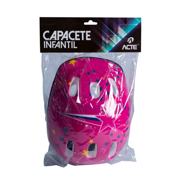 Capacete de Ciclismo Infantil Rosa A60-R Acte Sport -94441f0d-9bb3-48eb-9082-13ffec879807