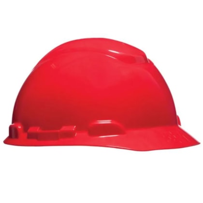 Capacete segurança vermelho c/ Carneira CA29638-8b03279a-bf27-4da6-8b7a-f054896f3025