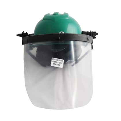 Capacete Verde Acoplado Com Protetor Facial E Abafador Ledan-16d0832c-5f99-41f4-8680-f5374a470c6c