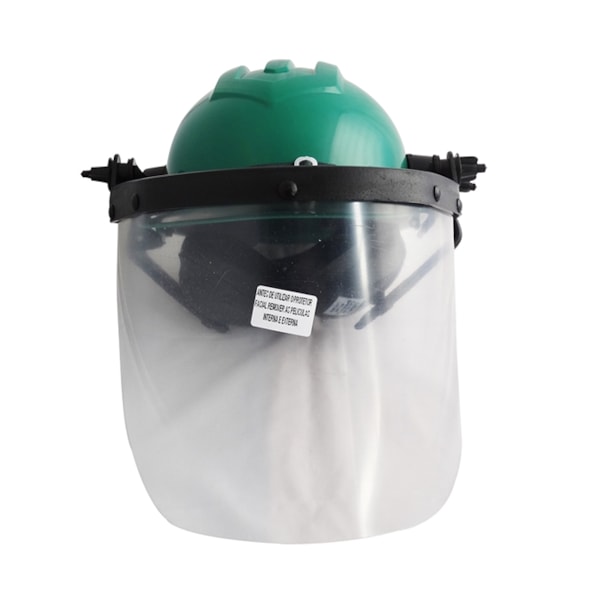 Capacete Verde Acoplado Com Protetor Facial E Abafador Ledan-a8453f43-617a-4c3f-ba42-dc431014aa9f