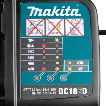 Carregador de Bateria Automotivo 18v DC18SE Makita-4fa00ef2-8da1-4745-b342-951b3ab4ea26
