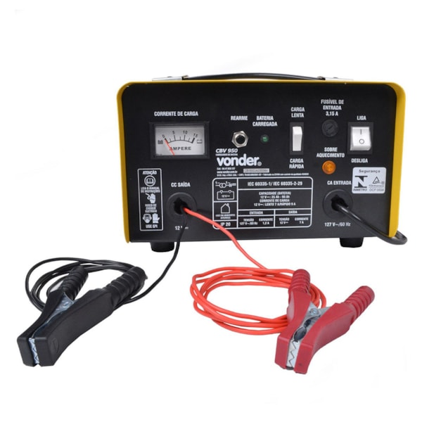 Carregador de Bateria e Rápido Lento 12v CBV 950 Vonder-587aa2f5-64fa-4971-ba74-94a4c3f13089