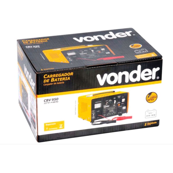 Carregador de Bateria e Rápido Lento 12v CBV 950 Vonder-095367eb-3993-48c1-acaf-a494c8c9b52f