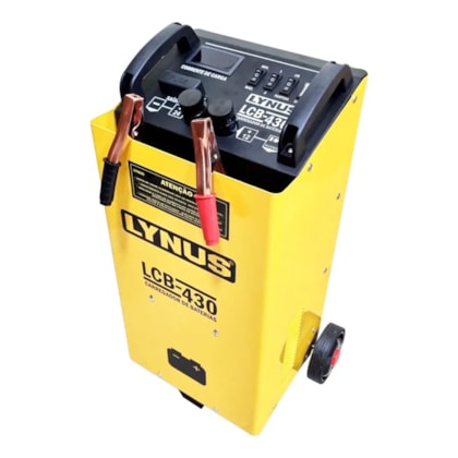 Carregador de Bateria LCB-430 com Auxiliar de Partida 700A 24V 220V 2954.0 Lynus -976da16e-56c3-49cc-9c90-d9fbb7515ff1