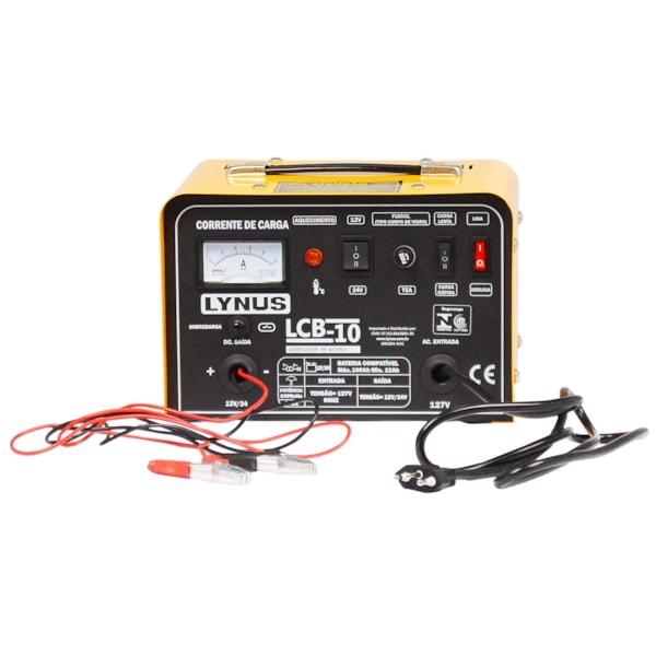 Carregador de Bateria Portátil 12/24v LCB-10 Lynus-15c78ad7-1703-4dcf-9620-d4b13e8d6168
