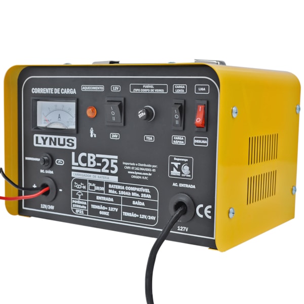 Carregador de Bateria Portátil 25A 12/24v LCB-25 Lynus-d8179f49-8391-4d01-8c30-92ebef4c3114