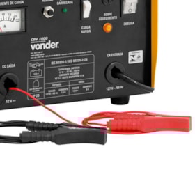 Carregador de Bateria Rápido e Lento 12v CBV 1600 Vonder