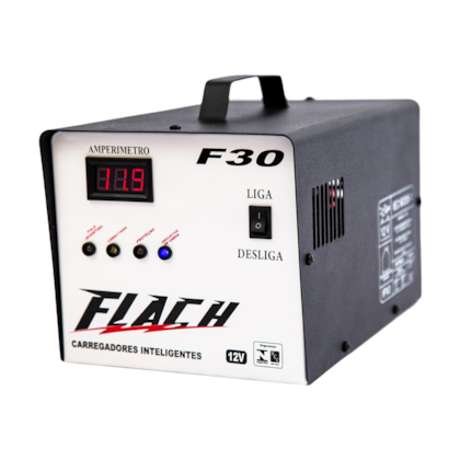 Carregador Inteligente 30A com Auxiliar de Bateria na Partida 30A 12V F30 Flach-4c5f533d-7871-4966-8880-64ec80abff51