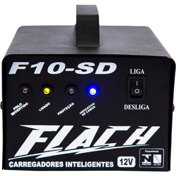 Carregador Inteligente de Bateria Portátil Com Auxiliar de Partida 10A F10-SD Flach-8e553147-37b0-42aa-bf9e-40265361951b