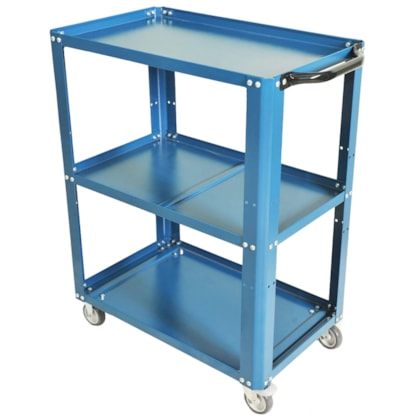 Carrinho Aberto de Oficina Com 3 Prateleiras CR-34 Marcon-501bd86b-654d-4308-8680-9740001b6561