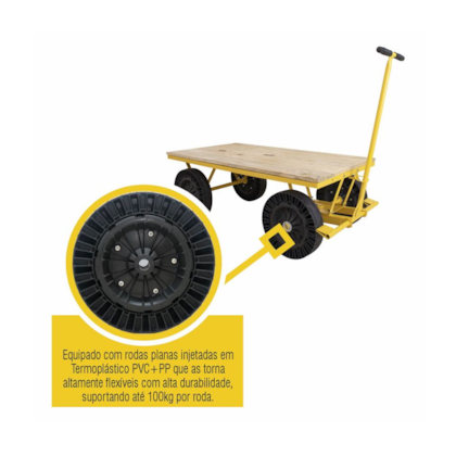 Carrinho de Carga Plataforma 300Kg 16095.8 Lynus-207a060b-7e6b-4265-b43f-006dcea2a7d4