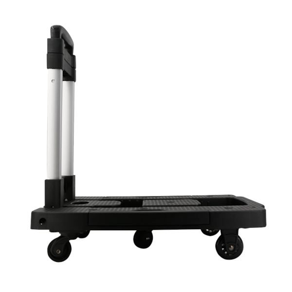 Carrinho de Carga Plataforma ABS Dobrável 100Kg  - 5 Rodas 360° Globalmix GT084-115197a7-be57-4f40-8c58-ca6925435027