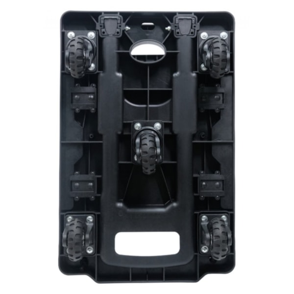 Carrinho de Carga Plataforma ABS Dobrável 100Kg  - 5 Rodas 360° Globalmix GT084-a07f0736-2308-4ff4-99a3-f799e91c4283