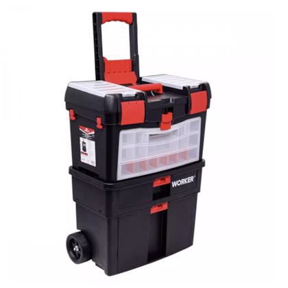 Carrinho de Ferramentas com Organizador Frontal e Rodinha 977560 Worker-3af74c58-9be2-450c-838a-706bb9f1a701
