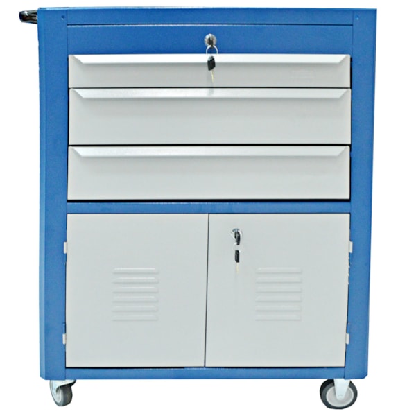 Carrinho de Mecânico Fechado com 3 Gaveta C06 Fercar-af7506cd-69f4-4f78-9b4c-606828b47dbf