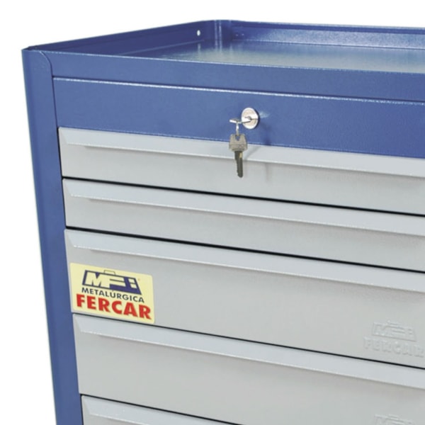 Carrinho de Mecânico Fechado com 6 Gavetas C08 Fercar-f7cee7f0-1763-46ec-844c-3e54a0bb421f